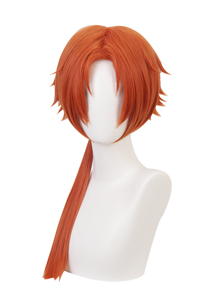 60cm Long Straight Orange Red Toilet Bound Hanako kun あおい あかね Wig