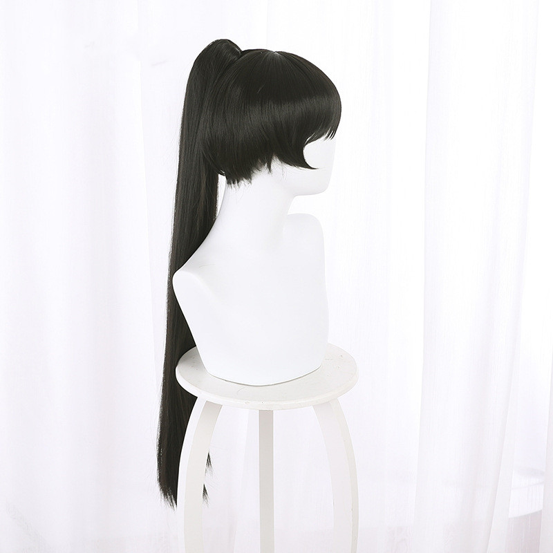 Cm Long Straight Black Lovelive Superstar Anime Hazuki Ren Wig