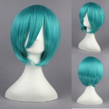 35cm Short Green Vocaloid Mikuo Synthetic Anime Cosplay Wig CS-001F