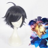 30cm Short Dark Blue Glory of Kings Hair Wigs Synthetic Anime Cosplay Costume Wig CS-365A