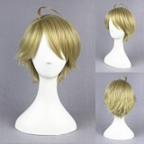 30cm Short Flaxen Axis Powers Wigs Synthetic Anime Cosplay Wig CS-037A