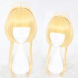 40cm Medium Long Blonde Card Captor Sakura Kinomoto Sakura Wig Synthetic Anime Cosplay Hair Wigs CS-359A