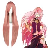 100cm Long Straight Vocaloid Luka Wig Synthetic Pink Anime Cosplay Wig CS-035G