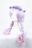 70cm Long Wave Three Colors Mixed Synthetic Hair Anime Cosplay Costume Lolita Wigs CS-045A