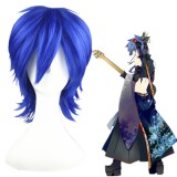 35cm Short Blue Vocaloid Kaoto Synthetic Anime Cosplay Wig CS-009A