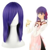 45cm Medium Long Straight Touhou Project Kumoi Ichirin Light Purple Synthetic Anime Cosplay Wig CS-027A