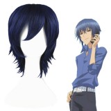 35cm Short Dark Blue Shugo Chara Yoru Synthetic Anime Cosplay Wig CS-005A