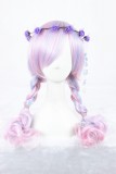 70cm Long Wave Three Colors Mixed Synthetic Hair Anime Cosplay Costume Lolita Wigs CS-045A