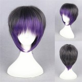 35cm Short Color Mixed Synthetic Hair Wig For Boy Anime Cosplay Lolita Wigs CS-094A