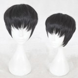 30cm Short Black Game Love and Producer Xumo Wig Synthetic Anime Cosplay Wig CS-357A