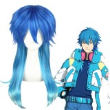 60cm Long Blue Mixed Dramatical Murder Wig Synthetic Anime Cosplay Hair Wigs CS-082A