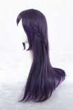 65cm Long Straight Purple Mixed Wigs For Woman Synthetic Anime Cosplay Lolita Wig CS-122A