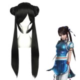 80cm Long Black Legend of Sword and Fairy Zhao Linger Wig Synthetic Anime Cosplay Wig CS-120A