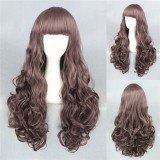 70cm Long Wave Taro Wigs For Woman Synthetic Anime Cosplay Lolita Wig CS-110A