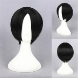 30cm Short Black Hoozuki no Reitetsu Wig Synthetic Anime Hair Cosplay Wig CS-134A