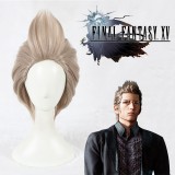 30cm Short Flaxen Final Fantasy XV Ignis Scientia Wig Synthetic Anime Cosplay Wigs CS-326D
