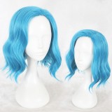 40cm Short Blue The Gifted Cosplay Polaris Hair Wig Synthetic Anime Cosplay Wigs CS-350A