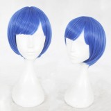 30cm Short Blue Land of the Lustrous Lapis Wig Synthetic Anime Cosplay Wig CS-352I