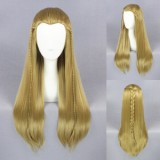 65cm Long Straight Light Brown The Lord of the Rings Legolas Wig Synthetic Anime Cosplay Wig CS-196A