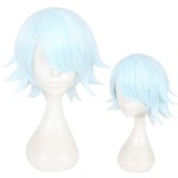 30cm Short Light Green Glory of Kings Hair Wigs Synthetic Anime Cosplay Wig CS-355A