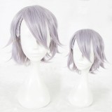35cm Short Light Purple K Return Of Kings Sukuna Gojou Wig Synthetic Anime Cosplay Hair Wigs CS-339A