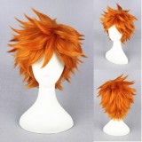 35cm Short Orange Haikyuu!! Hinata Syouyou Wig Synthetic Anime Hair Cosplay Wig CS-186K