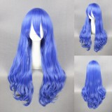 70cm Long Wave Blue Date A Live Yoshino Wig Synthetic Anime Hair Cosplay Wigs CS-188A