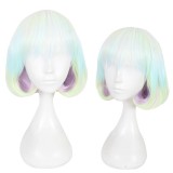 35cm Short Color Mixed Land of the Lustrous Diamond Hair Wig Synthetic Anime Cosplay Wig CS-352J