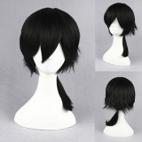 40cm Short Black Kagerou Project Kokonose Haruka Wig Synthetic Anime Cosplay Wig CS-175B