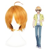 35cm Short Golden Love Stage!! Sena Izumi Wig Synthetic Anime Cosplay Wigs CS-230A