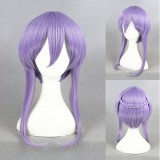 40cm Medium Long Light Purple Seraph of The End Hiiragi Shinoa Wig Synthetic Anime Cosplay Hair Wigs CS-245C