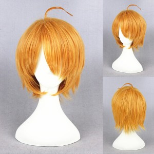 35cm Short Golden Love Stage!! Sena Izumi Wig Synthetic Anime Cosplay Wigs CS-230A