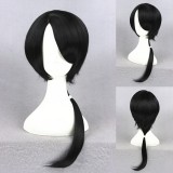 45cm Medium Long Black Kashuukiyomitsu Wig Synthetic Anime Cosplay Hair Wigs CS-231D