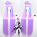 110cm Long Purple Macross Mikumo Guynemer Wig Synthetic Party Hair Anime Cosplay Wigs CS-291A