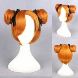 35cm Short Orange Love Live Kousaka Honoka Wig Synthtic Party Wig Anime Cosplay Hair Wigs CS-242F