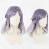 40cm Medium Long Curly Color Mixed Synthetic Party Hair Wigs For Woman Anime Cosplay Lolita Wig CS-801A