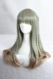 60cm Long Straight Green Mixed Synthetic Party Hair Wigs Anime Cosplay Lolita Wig CS-285A