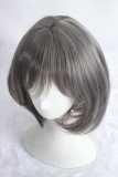 35cm Short Curly Gray Synthetic Party Hair Wig Anime Cosplay Lolita Wigs CS-284A