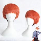 35cm Short Orange Mixed Zootopia Nick Foxy Wig Synthetic Anime Cosplay Hair Wigs CS-278F
