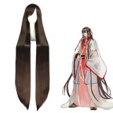 120cm Long Straight Brown Vocaloid Wig Synthetic Party Hair Wig Anime Cosplay Wig CS-256A
