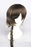80cm Long Brown The kingdom of Sleeping and 100 princes Cheshire Cat Wig Synthetic Anime Cosplay Wig CS-273B