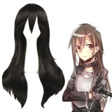 60cm Long Straight Black Sword Art Online Kirigaya Kazuto Wig Synthetic Anime Cosplay Hair Wigs CS-259A