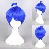 30cm Short Blue Inside Out Joy Wig Synthetic Party Hair Anime Copsplay Wigs CS-274A