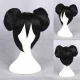 30cm Short Black Love Live Nico Yazawa Wig Synthetic Party Hair Anime Cosplay Wigs CS-257A