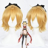 35cm Short Blonde Life in a Different World From Zero Fruit Wig Synthetic Anime Cosplay Wigs CS-288B