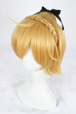 35cm Short Blonde Life in a Different World From Zero Fruit Wig Synthetic Anime Cosplay Wigs CS-288B