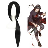 75cm Long Straight Black Naruto Uchiha Itachi Wig Synthetic Anime Cosplay Hair Wigs CS-252A