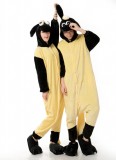 Adult Cartoon Flannel Unisex Black Monster Animal Onesies Anime Kigurumi Costume Pajamas Sets KT027