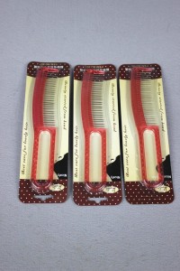 High Quality New Salon Styling Tool Barber Big Tooth Wig Comb Plastic Comb WB001