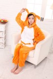 Adult Cartoon Flannel Unisex Kangaroo Animal Onesies Anime Kigurumi Costume Pajamas Sets KT078